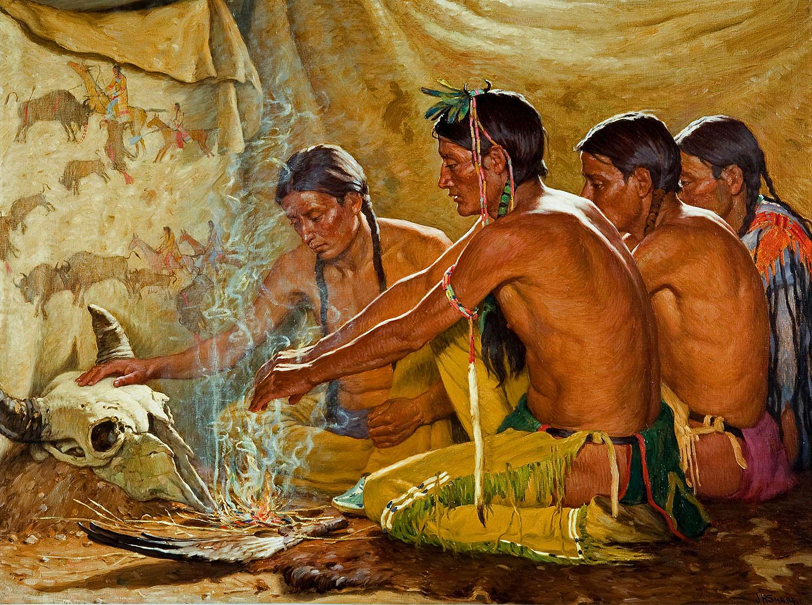 Ceremonial Song for the Return of the Buffalo; [Prayer to the Spirit of the Buffalo]